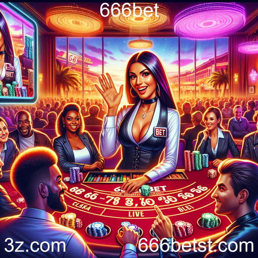A Emoção do Cassino Ao Vivo no 666bet